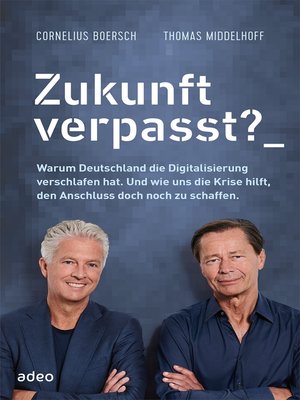 cover image of Zukunft verpasst?